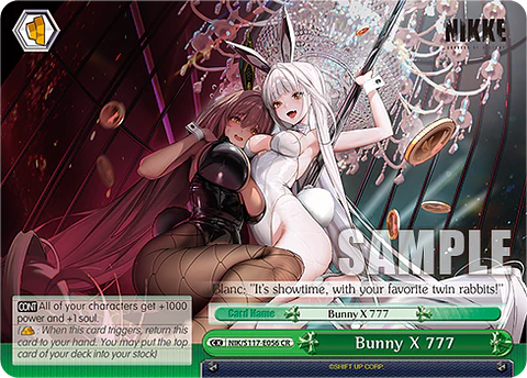 Bunny X 777 - NIK/S117-E056 - Climax Rare 