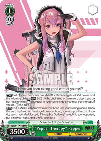 “Pepper Therapy” Pepper - NIK/S117-E044 - Uncommon  1