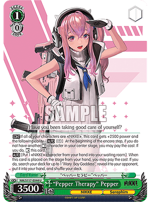 “Pepper Therapy” Pepper - NIK/S117-E044 - Uncommon 