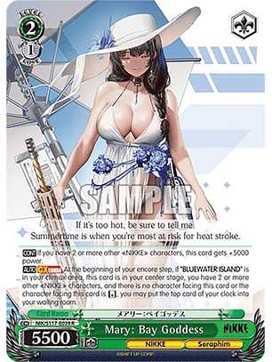 Mary: Bay Goddess - NIK/S117-E039 - Rare 