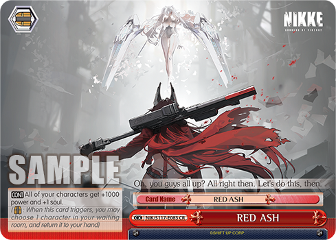 RED ASH - NIK/S117-E083 - Climax Rare  1