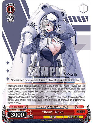 “Roar” Neve - NIK/S117-E071 - Uncommon 