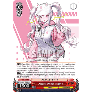 Alice: Sweet Home - NIK/S117-E069 - Uncommon 