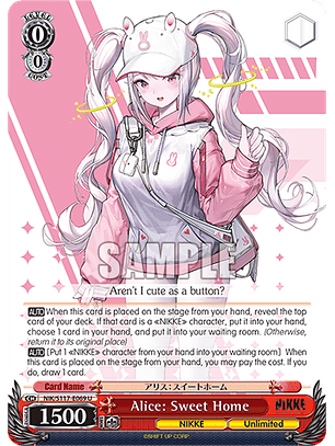 Alice: Sweet Home - NIK/S117-E069 - Uncommon 
