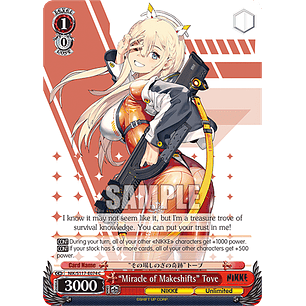 “Miracle of Makeshifts” Tove - NIK/S117-E074 - Common 