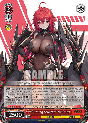 “Burning Scourge” Nihilister - NIK/S117-E077 - Common  1