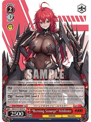 “Burning Scourge” Nihilister - NIK/S117-E077 - Common 