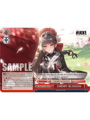 CHERRY BLOSSOM - NIK/S117-E082 - Climax Rare 