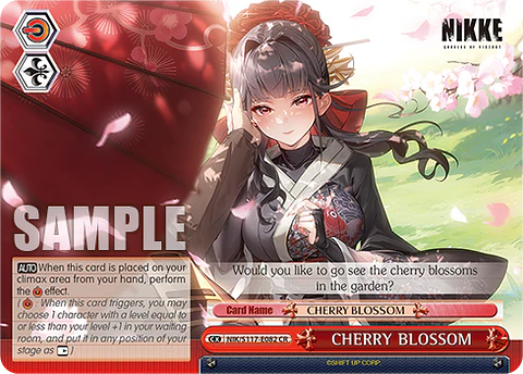 CHERRY BLOSSOM - NIK/S117-E082 - Climax Rare 