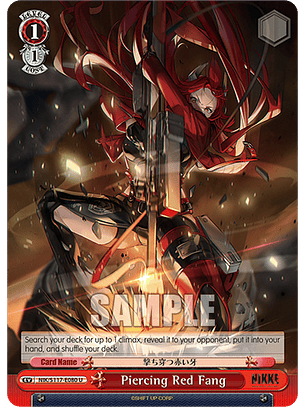 Piercing Red Fang - NIK/S117-E080 - Uncommon 