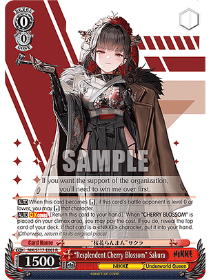 “Resplendent Cherry Blossom” Sakura - NIK/S117-E061 - Rare 