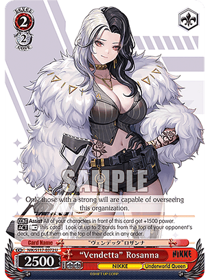 “Vendetta” Rosanna - NIK/S117-E072 - Uncommon 