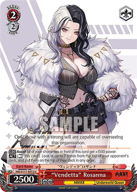 “Vendetta” Rosanna - NIK/S117-E072 - Uncommon 