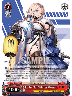 Ludmilla: Winter Owner - NIK/S117-E063 - Rare 