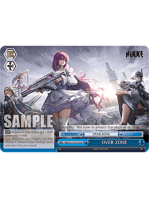 OVER ZONE - NIK/S117-E112 - Climax Rare