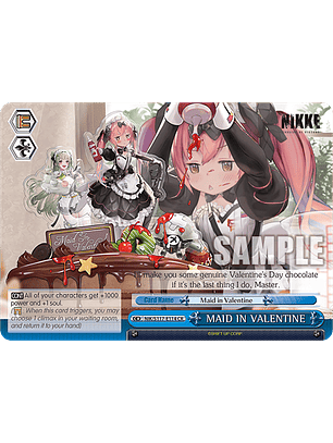 MAID IN VALENTINE - NIK/S117-E114 - Climax Rare 