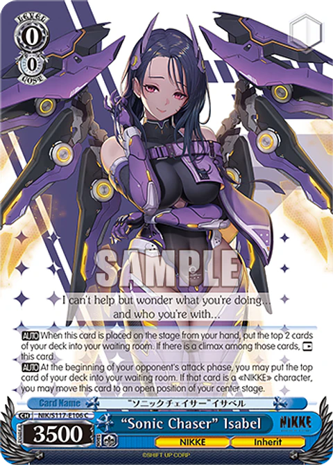 “Sonic Chaser” Isabel - NIK/S117-E106 - Common 