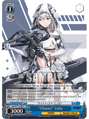 “Climax” Julia - NIK/S117-E107 - Common 