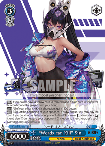 “Words can Kill” Sin - NIK/S117-E110 - Common  1