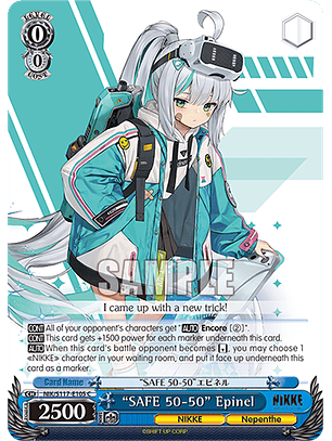 “SAFE 50-50” Epinel - NIK/S117-E105 - Common 