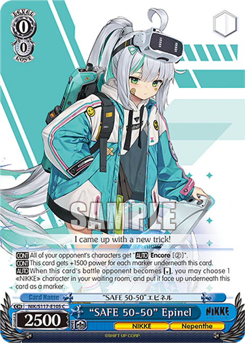 “SAFE 50-50” Epinel - NIK/S117-E105 - Common 