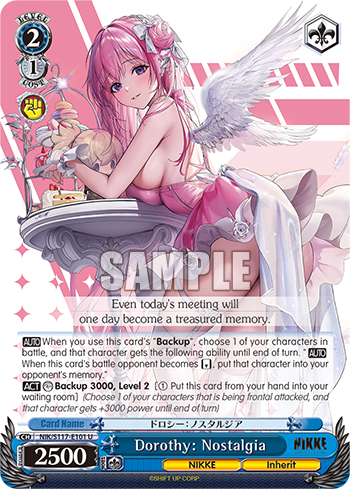 Dorothy: Nostalgia - NIK/S117-E101 - Uncommon  1