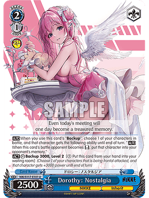 Dorothy: Nostalgia - NIK/S117-E101 - Uncommon 
