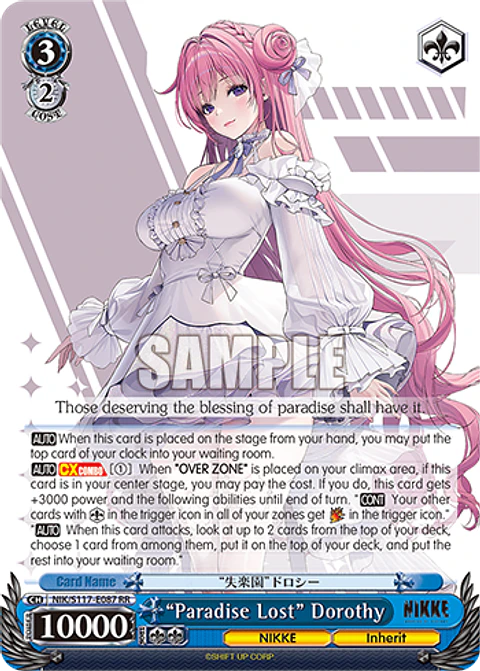 “Paradise Lost” Dorothy - NIK/S117-E087 - Double Rare 