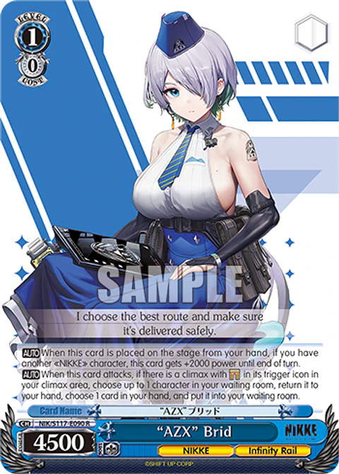 “AZX” Brid - NIK/S117-E090 - Rare 