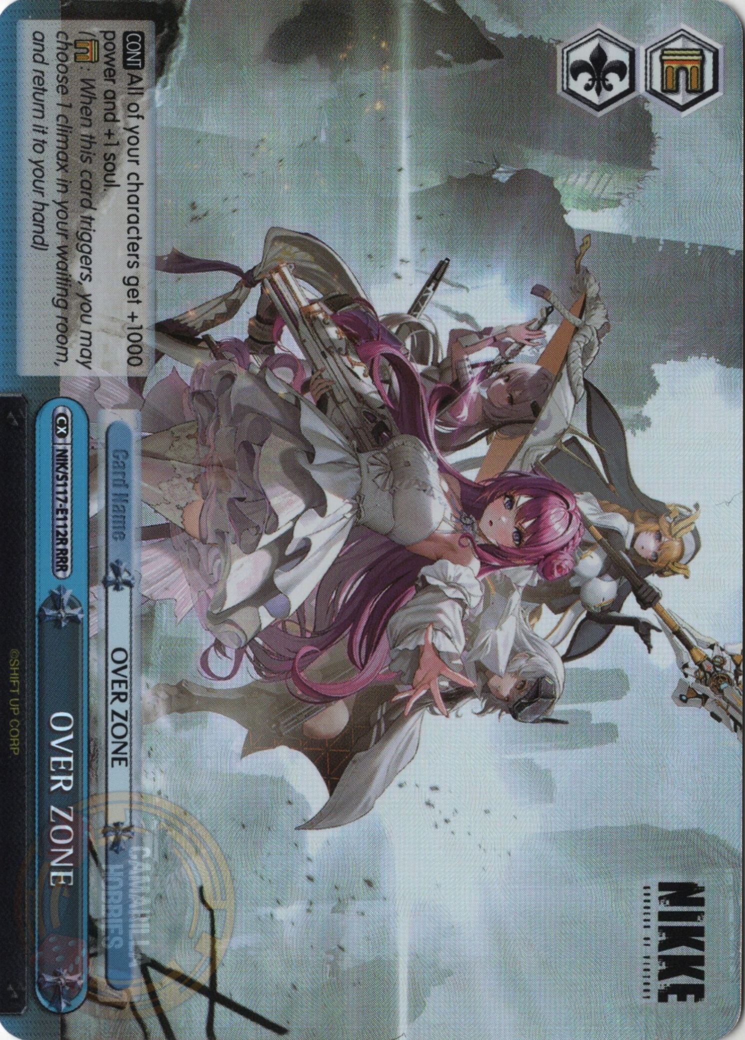 OVER ZONE - NIK/S117-E112RRR - Triple Rare  1