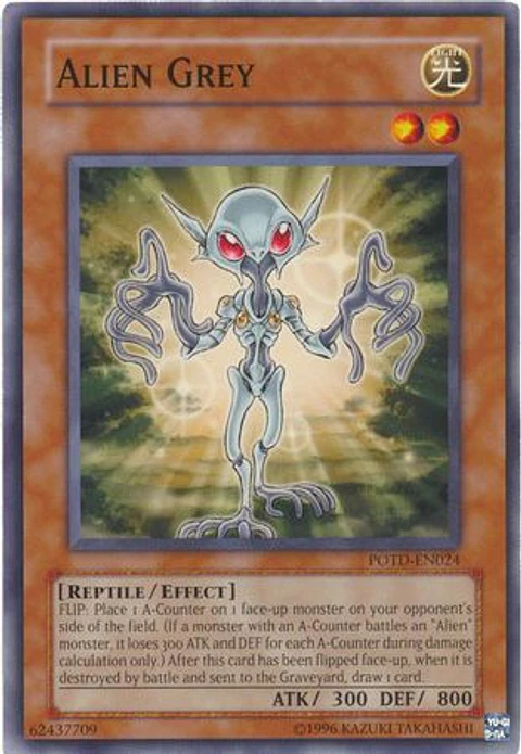 Alien Grey - POTD-EN024 - Common