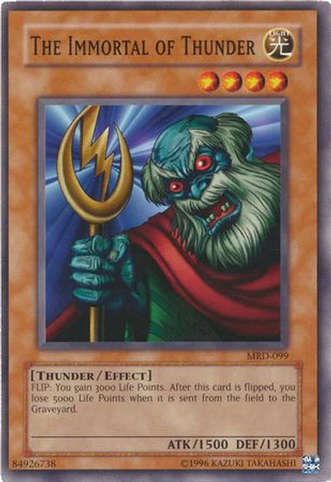The Immortal of Thunder - MRD-099 - Common