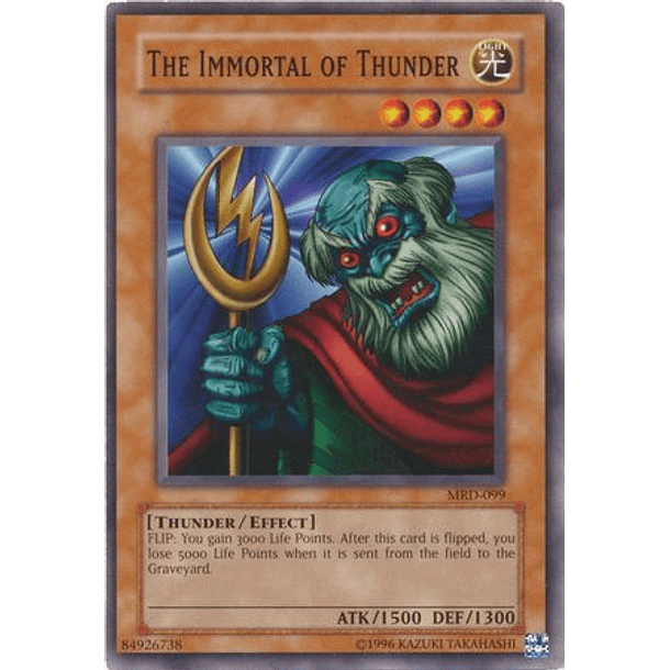 The Immortal of Thunder - MRD-099 - Common