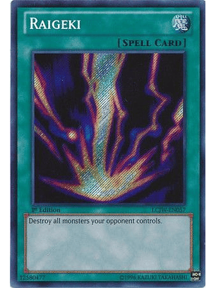 Raigeki - LCJW-EN057 - Secret Rare
