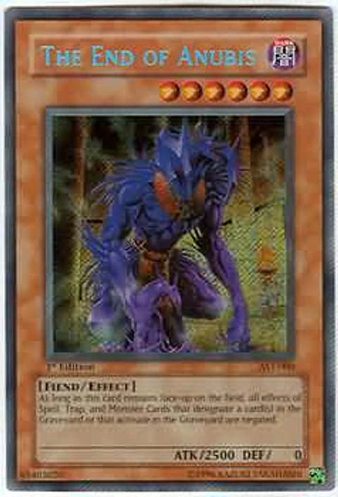 The End of Anubis - AST-000 - Secret Rare 1st Edition