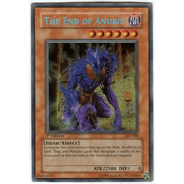 The End of Anubis - AST-000 - Secret Rare 1st Edition