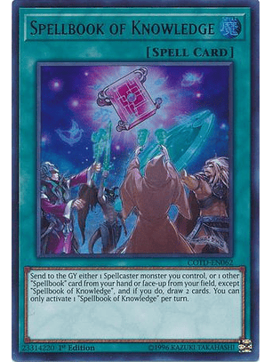 Spellbook of Knowledge - COTD-EN062 - Ultra Rare