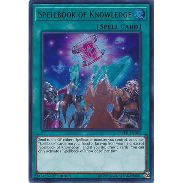 Spellbook of Knowledge - COTD-EN062 - Ultra Rare