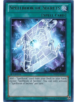 Spellbook of Secrets - REDU-EN057 - Ultra Rare