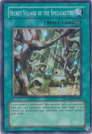 Secret Village of the Spellcasters - CSOC-EN061 - Super Rare 1