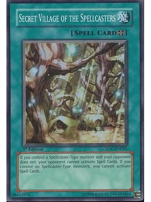 Secret Village of the Spellcasters - CSOC-EN061 - Super Rare