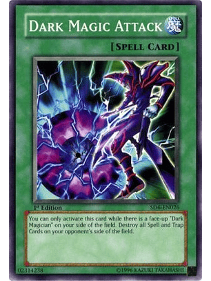 Dark Magic Attack - SD6-EN026 - Common 