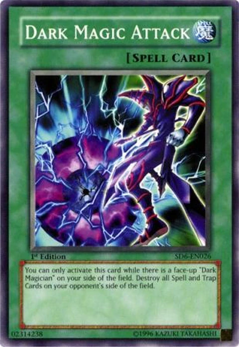 Dark Magic Attack - SD6-EN026 - Common 