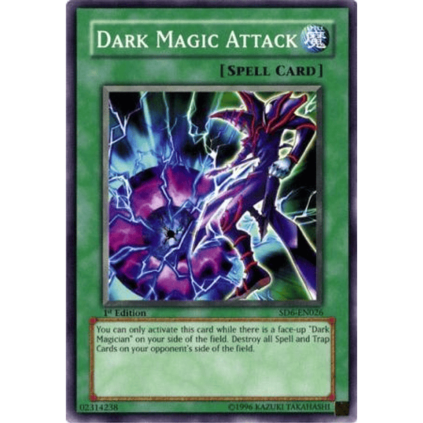Dark Magic Attack - SD6-EN026 - Common 