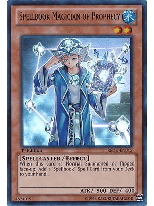 Spellbook Magician of Prophecy - REDU-EN015 - Ultra Rare