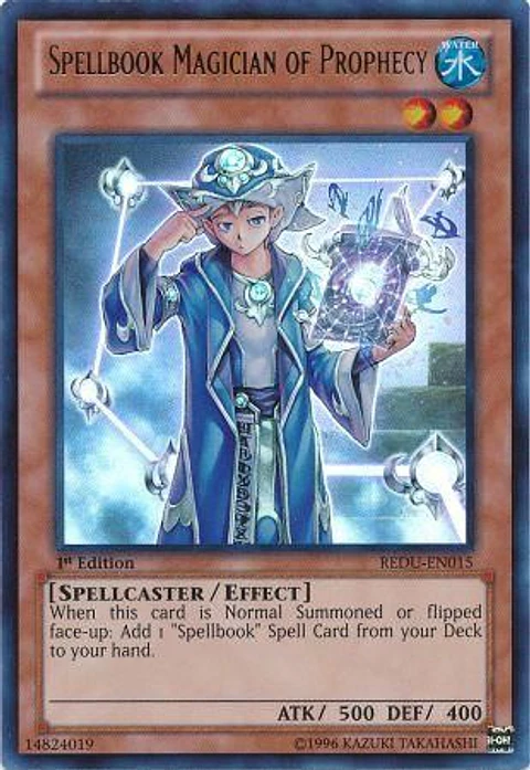 Spellbook Magician of Prophecy - REDU-EN015 - Ultra Rare