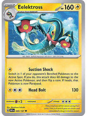 Eelektross - 069/197 - Uncommon - OBF 