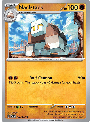Naclstack - 122/193 - Uncommon - PAL