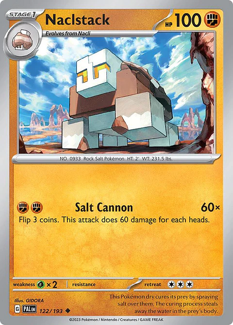 Naclstack - 122/193 - Uncommon - PAL