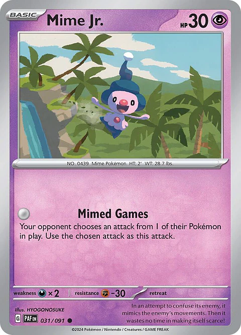 Mime Jr. - 031/091 - Common - PAF